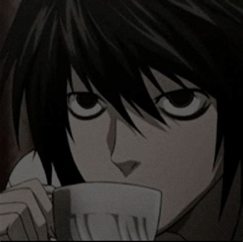 Death Note L Manga Pfp Windy Wallpaper