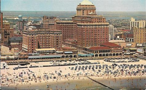 Chalfonte Haddon Hall Resort Hotel Boardwalk Atlantic City Nj 1970