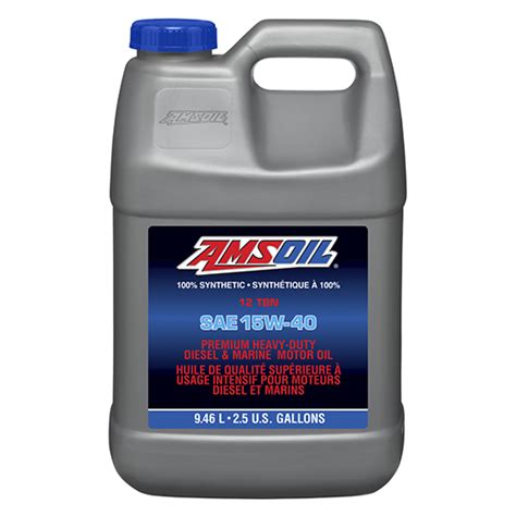 Sae 15w 40 Heavy Duty Diesel And Marine Oil Ametp Ea Amsoil