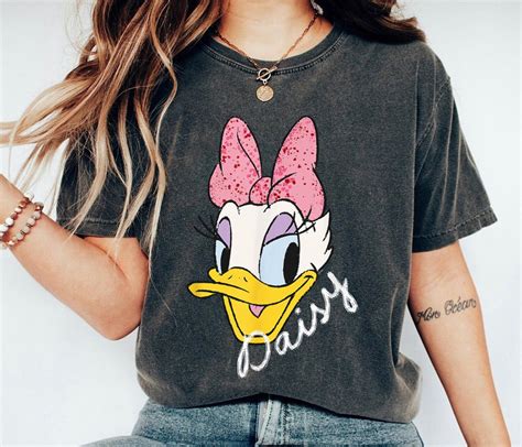 Daisy Duck Shirt Sassy Glamorous Speckled Bow T Shirt Mickey And