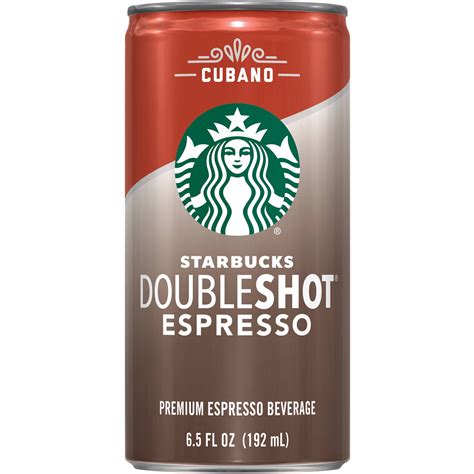 Starbucks Doubleshot Espresso Cubano Premium Espresso Beverage 65 Fl