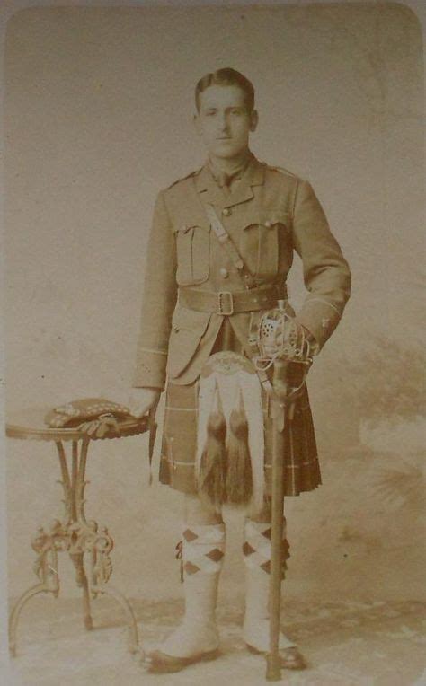 Officer In The Seaforth Highlanders Military History Irish History