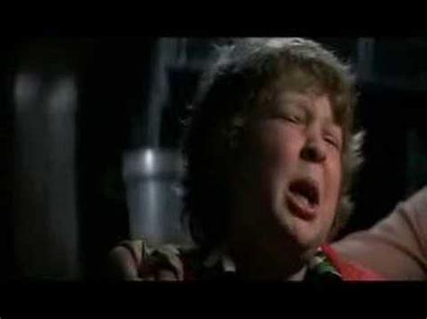 From the cult classic 1985 movie the goonies, chunk and sloth join neca's line of clothed action figures. The Goonies - Chunk confesses to the Fratellis. - YouTube