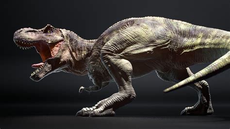 An Other Trex Modelling In Maya Sculpting In Zbrush Texturing In