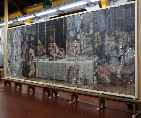 Giorgio Vasari’s Monumental Painting “Last Supper” Reemerges After
