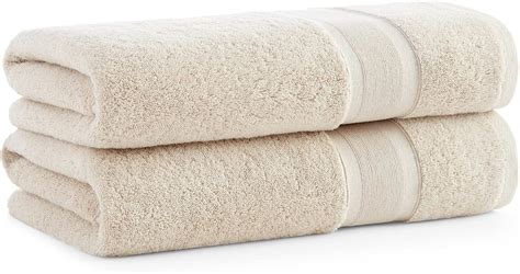 Aston And Arden Solid Turkish Bath Towels Set Of 2 Extra