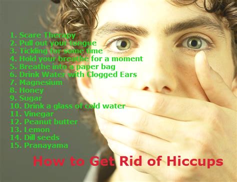 In the span of a minute, people have been known to hiccup as many as 60 times! How To Get Rid of Hiccups Fast - 15 Best Ways to Stop ...