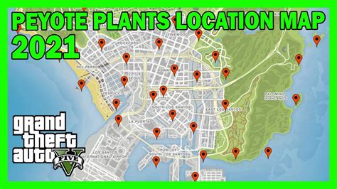Peyote Plants Location Map October November 2021 All Peyote Plants