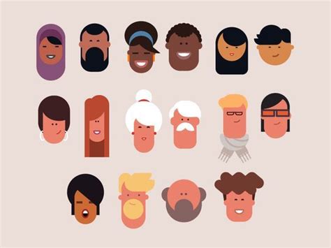 Characters For An Animation Vector Character Design Character