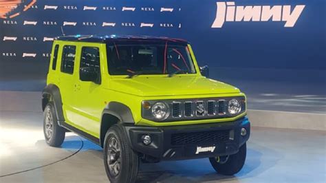 Maruti Suzuki Jimny Five Door Global Debut At Auto Expo 2023