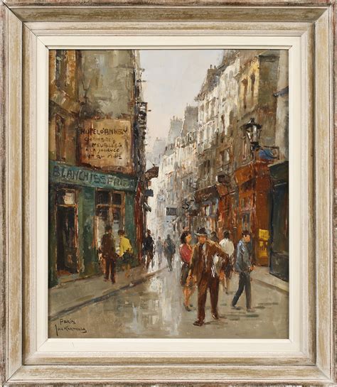 JAN KORTHALS Oil On Canvas Signed Bukowskis