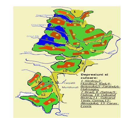Podisurile Romaniei Jocuri Geografie Pentru Invatarea Rapida A Geografiei