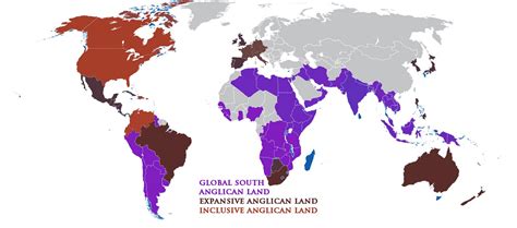 Preludium Anglican And Episcopal Futures The New Anglican Maps The