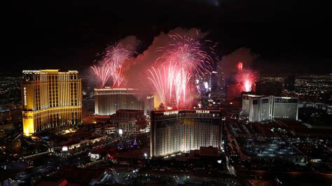 New Years Eve Fireworks To Be Launched From 8 Las Vegas Strip Properties