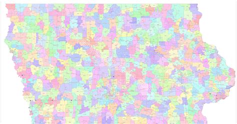 Ia Zip Code Map Map Of Us Western States