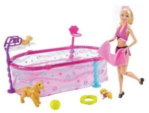 Barbie Puppy Swim School Pool T2706 2009 Details And Value