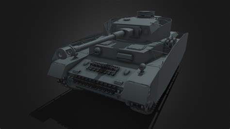 Panzer Iv H 3d Model By Hans Hans 71 669fee2 Sketchfab