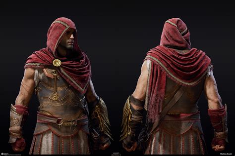 Assassins Creed Odyssey Alexios Main Outfit 01 By Mayrt On Deviantart