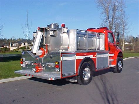 Vintage 1909 vancouver bc fire hall trucks firemen valentine color postcard. Stainless Steel truck mounted tank for Hub fire engines in ...