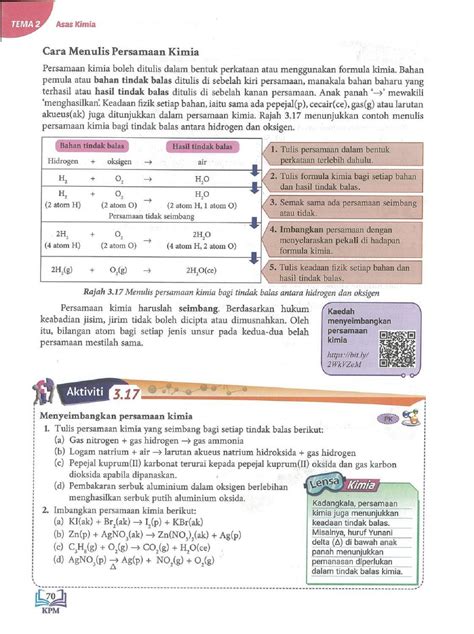 Buku Teks Kimia Tingkatan 4 Bab 3 / Nota kimia bab 3 tingkatan 4.bole