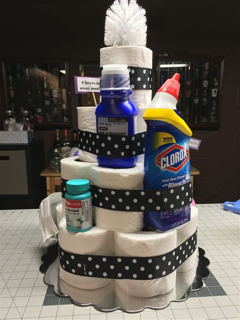 So this is the best gift idea for older women. Homebody Happenings: Toilet Paper CAKE!