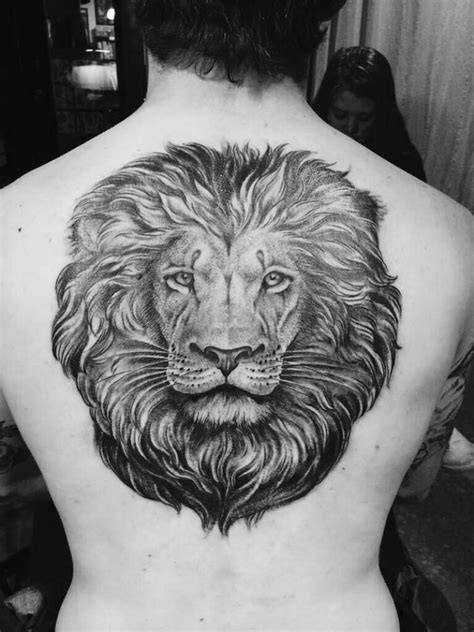 Popular Tattoo Style Ideas Lion Tattoo On Back For Men And Löwe