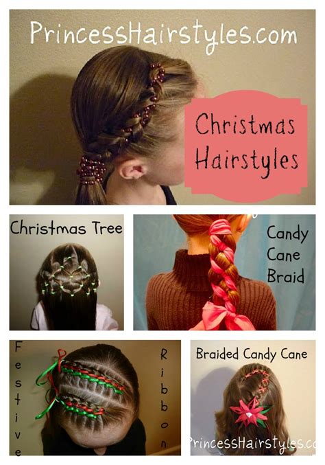 Christmas Hairstyles Hairstyles For Girls Princess Hairstyles