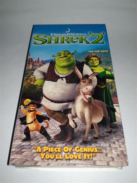 Dreamworks Shrek 2 Brand New Vhs Tape Eddie Murphy And Michael Myers