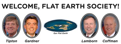 Coloradans Welcome Flat Earth Society Members Of Congress Checks