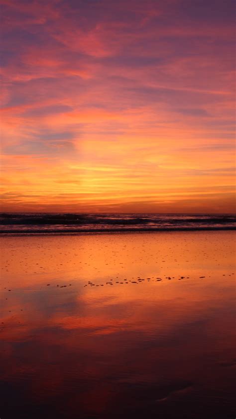 1080x1920 Beach Sunset Evening 4k Iphone 76s6 Plus Pixel Xl One