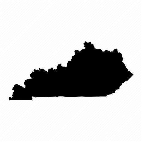 Kentucky Map State Usa Icon Download On Iconfinder