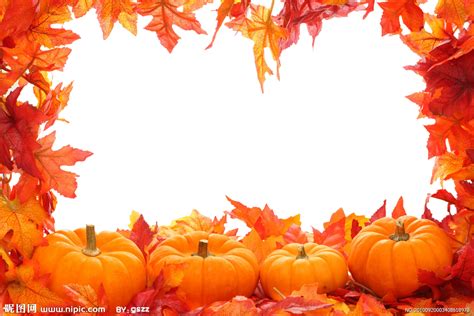 Autumn Leaf Color Clip Art Autumn Leaves Border Png Download 1024