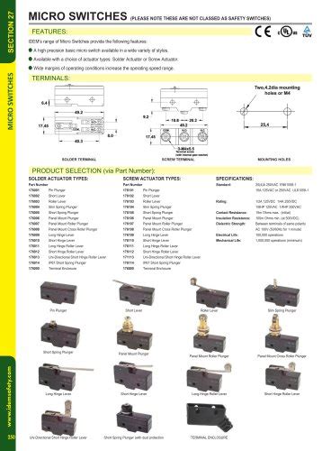 All Idem Safety Switches Catalogs And Technical Brochures