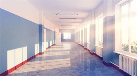 Artstation School Hallway ~ Rasel School Hallways