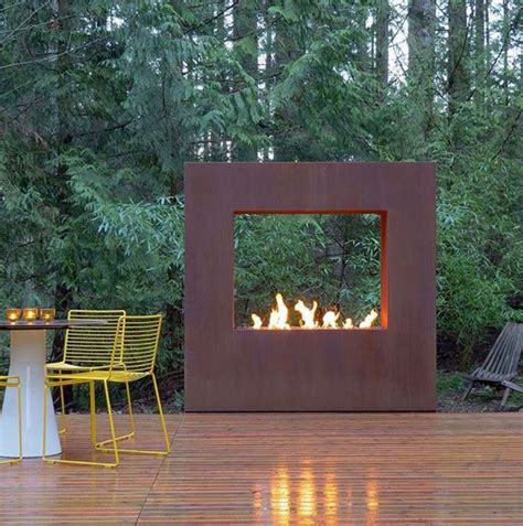 Paloform Outdoor Fireplace Spectacular Modern Backyard Modern