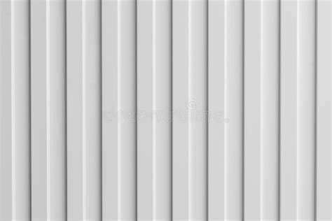 White Corrugated Metal Stock Image Image Of Panel Fence 142111027