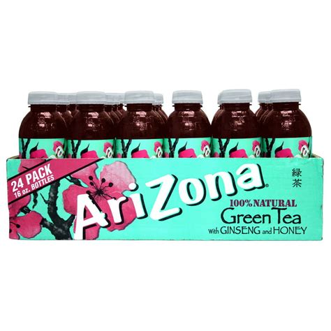 Product Of Arizona Green Tea With Ginseng And Honey 24pk 16 Oz