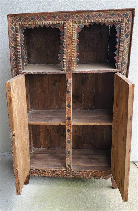 Vintage Nomad Touareg African Cabinet Moroccan Armoire Ethnic Etsy