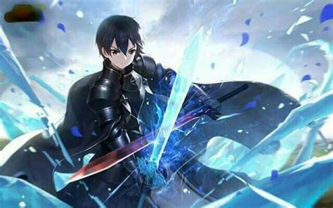 Kirito Sword Art Online Alicization Personagens De Anime Anime