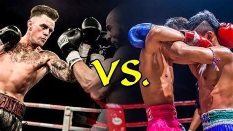 Kickboxing Vs Muay Thai What Are The Differences Which Is Best For
