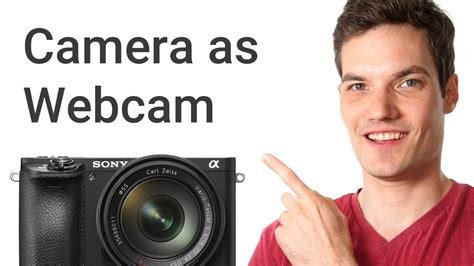 How To Use Camera As Webcam Youtube