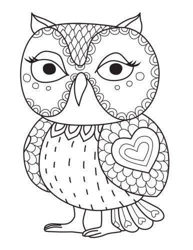 For boys and girls, kids and adults, teenagers and toddlers, preschoolers and older kids at school. Blank Book Journal: Owl Zentangle Cover Diary Notebook: 8 ...