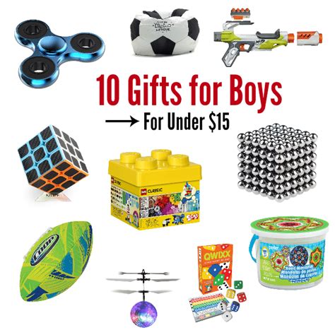 Best gift for 12 year old boy under $20. 10 Best Gifts for a 10 Year Old Boy for Under $15 - Fun ...