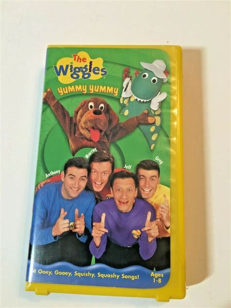 Wiggles The Yummy Yummy Vhs 2000 Clam Shell For Sale Online