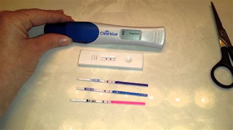 Live Clearblue Digital Pregnancy Test Youtube