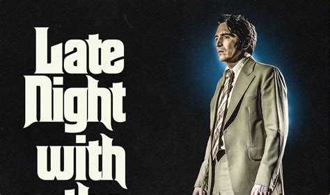 Late Night With The Devil Poster Unveiled David Dastmalchians