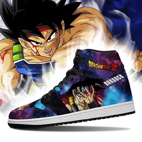 First dragon ball worldwide online event: Bardock Shoes Jordan Galaxy Dragon Ball Z Sneakers Anime ...