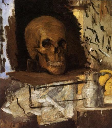 Still Life Skull And Waterjug Paul Cezanne Paul