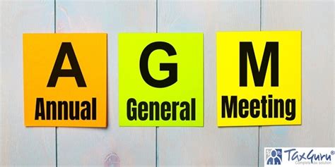 Annual General Meeting And Its Matters