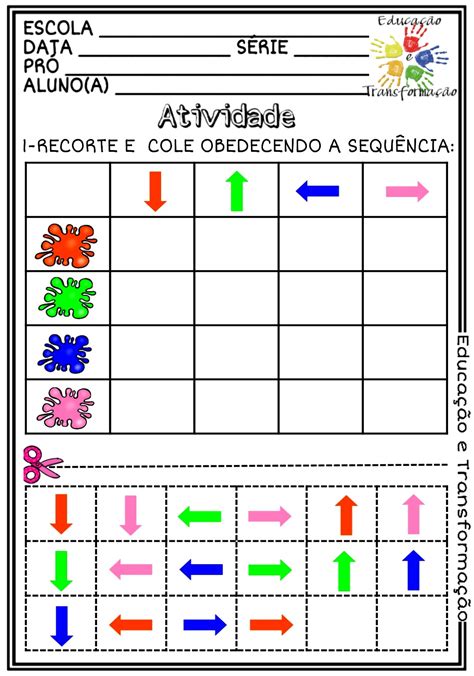 Sequencia Logica Educação Infantil